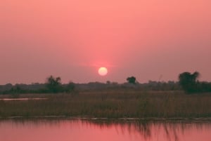 Sunset over the Lyianti River