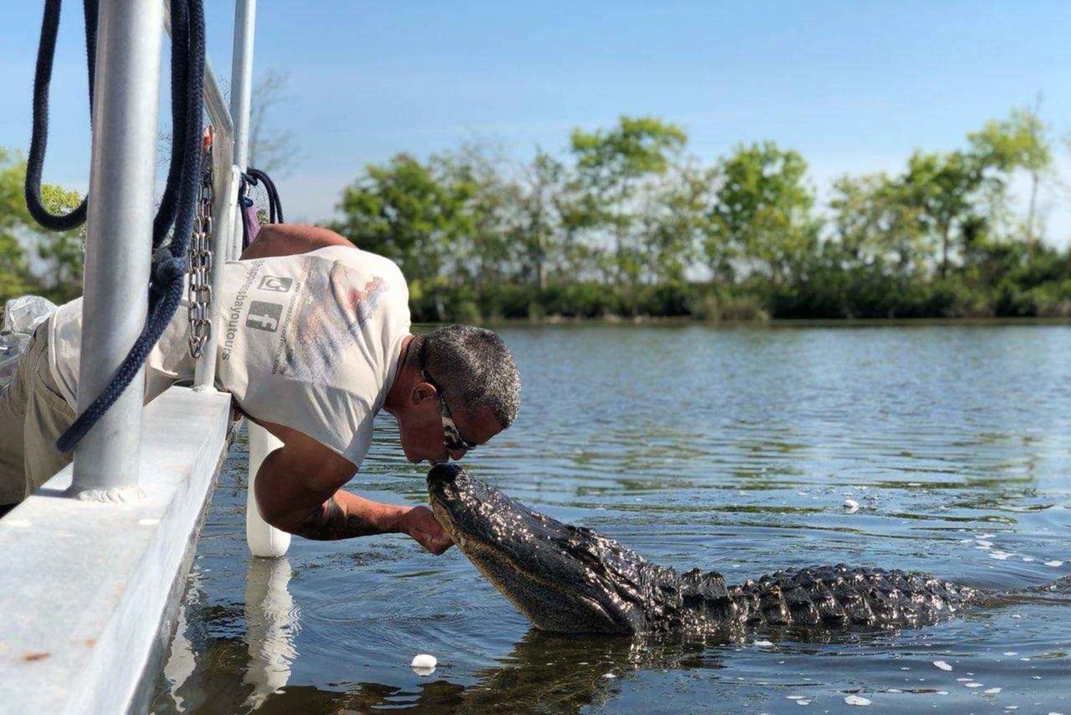 Boat Tour of Louisiana Bayous Near New Orleans