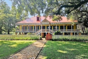 Depuis la Nouvelle-Orléans : Oak Alley ou Laura Plantation