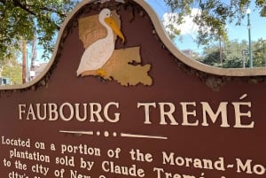 Le Faubourg Tremé: guided tour in French