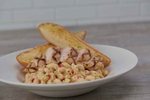 ニューオーリンズのハードロックカフェでの食事