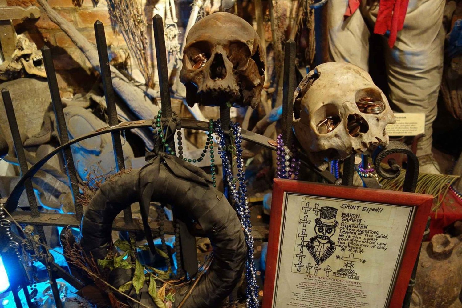 New Orleans: 1,5 times voodoo-historisk aftentur om aftenen