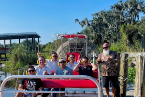 New Orleans: Airboat Swamp Adventure with Transportation