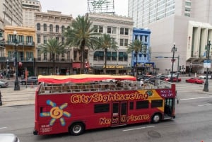 Nova Orleans: City Sightseeing Hop-On Hop-Off Bus Tour de ônibus hop-on hop-off