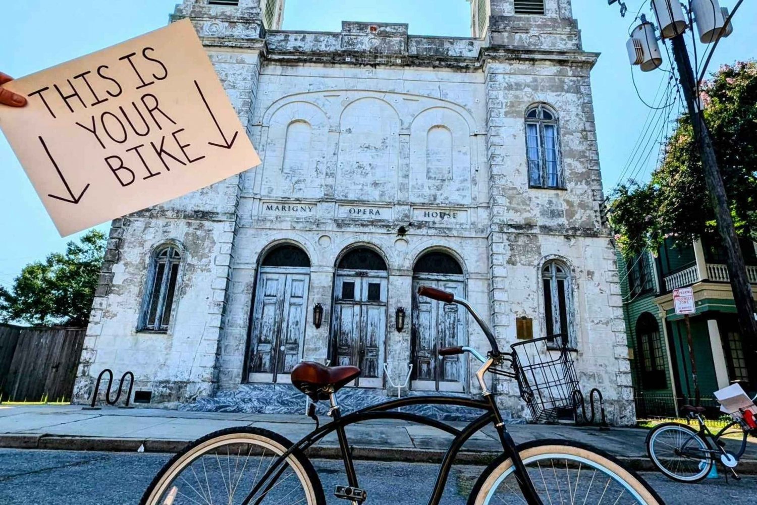 Nova Orleans: História e cultura crioula Passeio de bicicleta no bairro