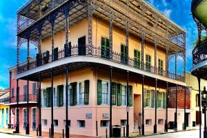 New Orleans: Historia och arkitektur i franska kvarteren