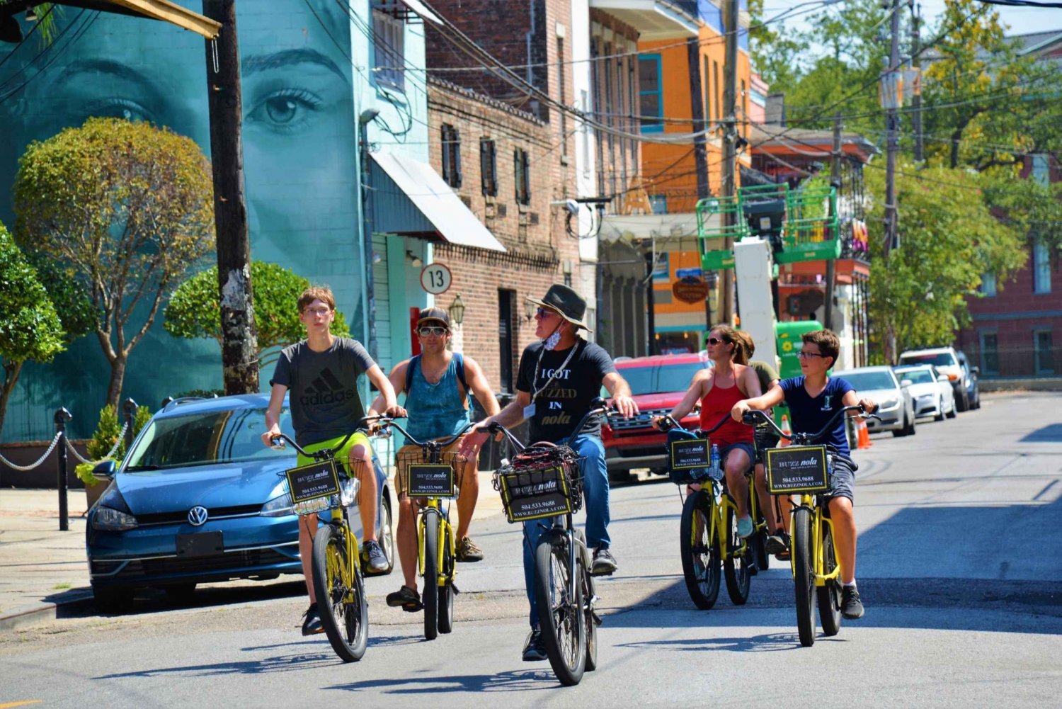 Nova Orleans: excursão turística guiada de bicicleta