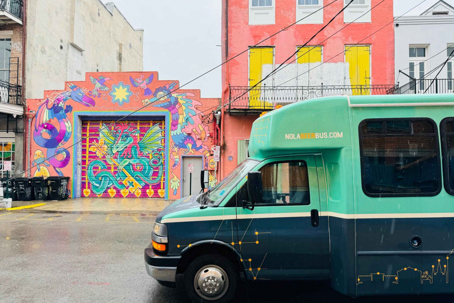 New Orleans: Hop-On Hop-Off-bustur med håndverksbryggeri
