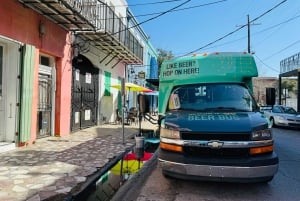 Nueva Orleans: Tour en autobús turístico con paradas libres de cervecerías artesanales