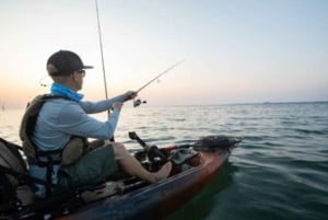 New Orleans: Kayak Fishing Charter in Bayou Bienvenue