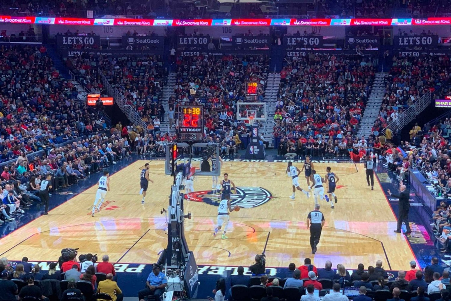 New Orleans: Biglietto per la partita di basket dei New Orleans Pelicans