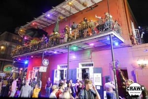 New Orleans: VIP Bar and Club Crawl Tour with Free Shots