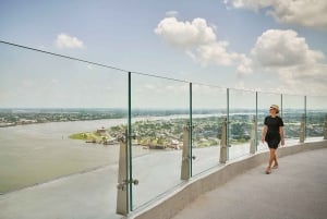 Nouvelle-Orléans : Vue Orleans billet d'entrée au pont d'observation