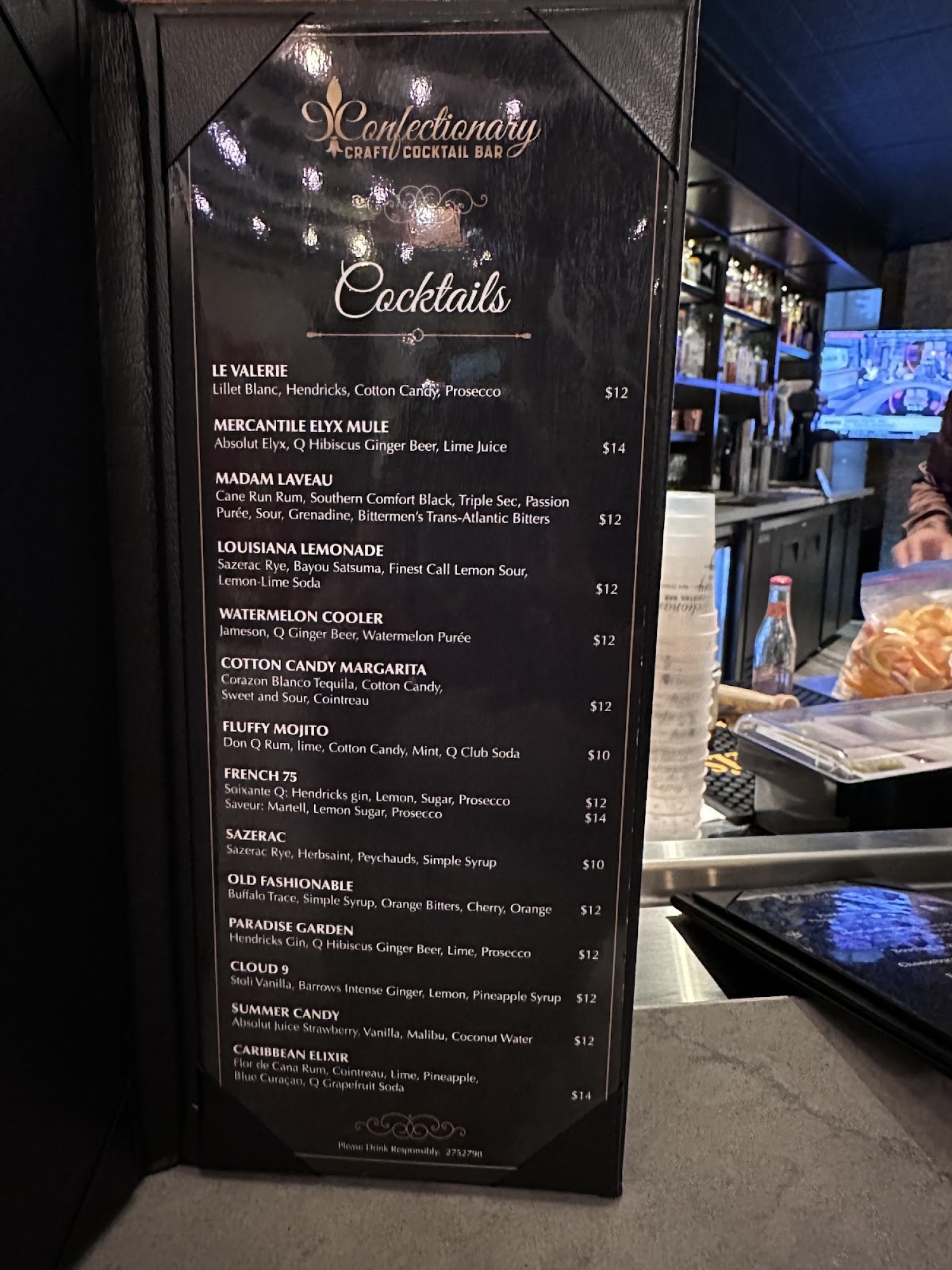 The Confectionary Craft Cocktail Lounge