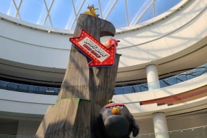 Sogno americano: biglietto per il minigolf di Angry Birds