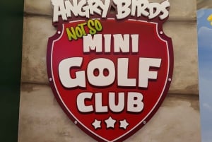 Sogno americano: biglietto per il minigolf di Angry Birds