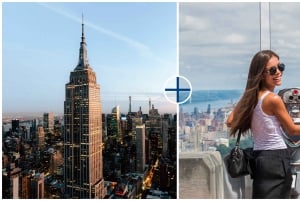 Beste uitzichten van NYC: Empire State Building & Top of the Rock Tour