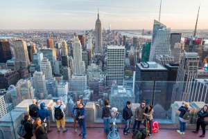 Beste uitzichten van NYC: Empire State Building & Top of the Rock Tour