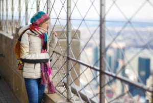 Bästa utsikten över NYC: Empire State Building & Top of the Rock Tour