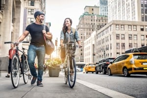 マンハッタン中心部、人気の観光スポットと自然を巡る自転車ツアー