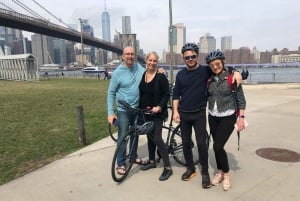 Brooklyn: excursão de bicicleta de 2 horas em Manhattan e Brooklyn Bridges