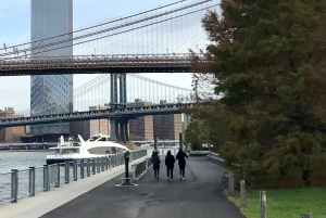 Circuit de course à pied sur le pont de Brooklyn