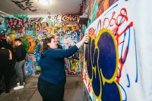 NYC: Laboratorio di graffiti a Brooklyn con un artista locale