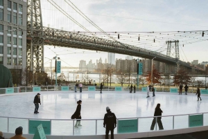 Brooklyn: Patinaje sobre hielo en Domino Park