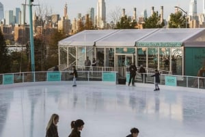 Brooklyn: Patinaje sobre hielo en Domino Park