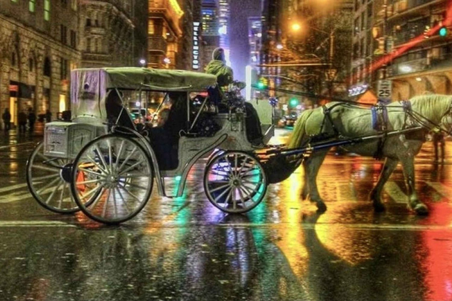 NYC MAGICAL NIGHT TIME RIDE Central Park/Rockefeller Center