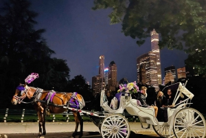 NYC TAIKAINEN YÖAJAN AJELU Central Park/Rockefeller Centerissä