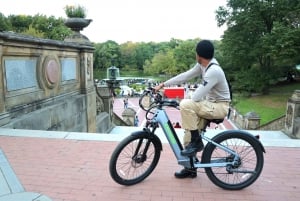 Uthyrning av elcyklar i Central Park i New York City