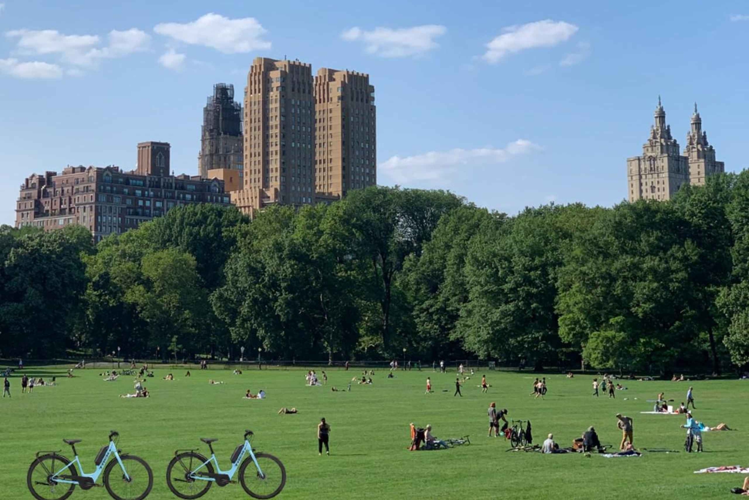 Central Park sähköpyörän vuokraus