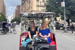 Central Park: Guidad 1,5-timmars film- och kändistur med cykeltaxi