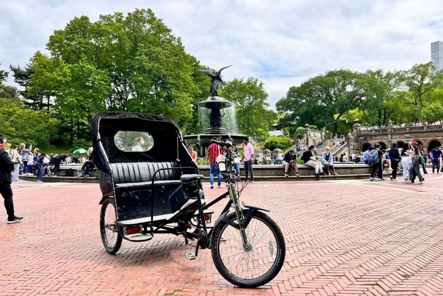 Pedicab oficial para filmes e programas de TV Tours no Central Park