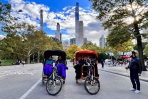 Officiële fietstochten voor films en tv-programma's in Central Park