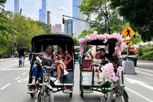 Pedicab oficial para filmes e programas de TV Tours no Central Park