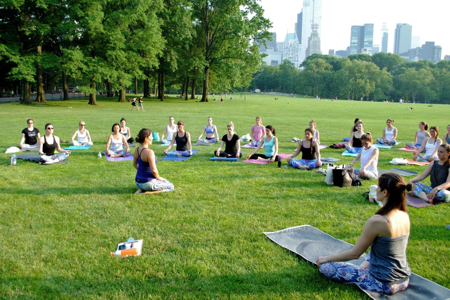 Central Park, New York: Yoga Classes in the park since 2012