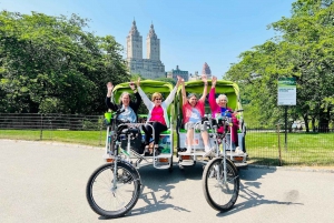 NYC: Central Park Pedicab Tour med fotostopp