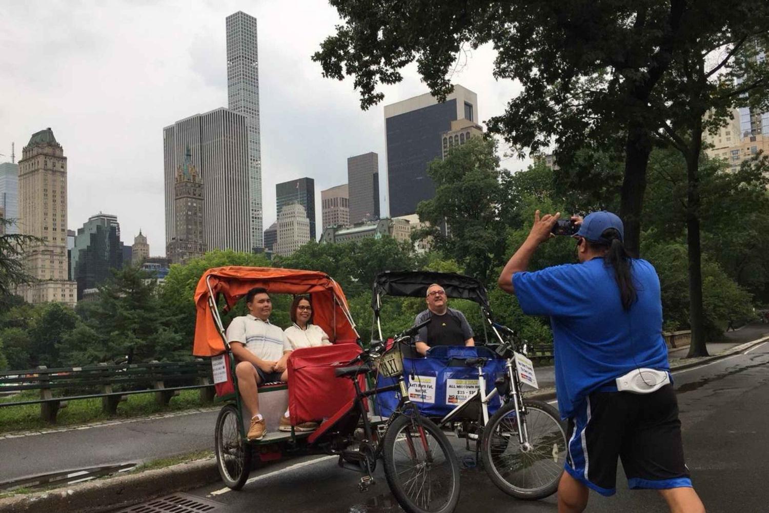 Tour in risciò a Central Park con New York Pedicab Services