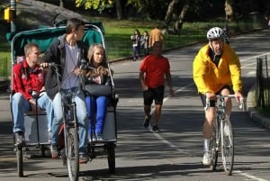 Passeios de Pedicab no Central Park com a New York Pedicab Services