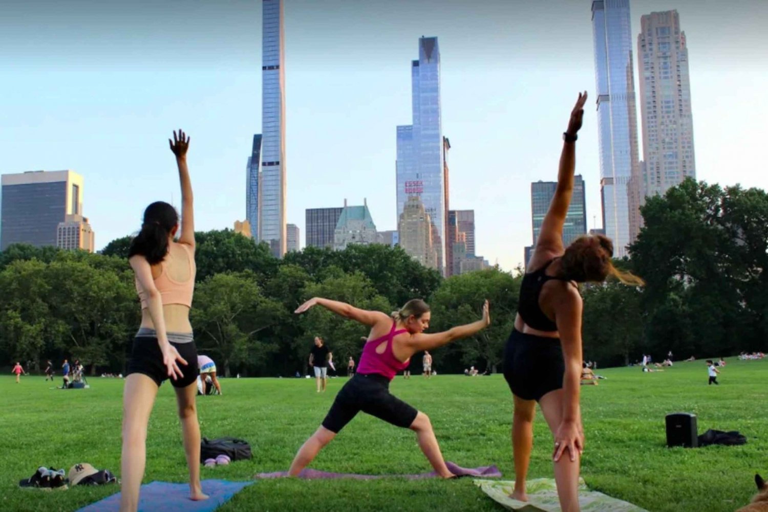 Central Park: Yoga mit Aussicht im Herzen von New York City