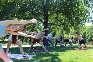 Central Park: Den højest vurderede yogaklasse i New York City!