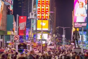 Jul i New York: Julelys-sykkeltaxi