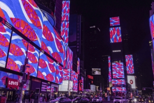 Jul i New York: Julelys-sykkeltaxi