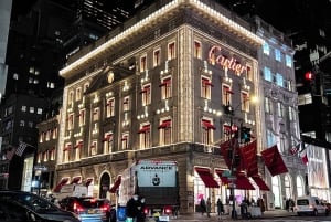 Natal em Nova Iorque: passeio de riquixá na trenó do Pai Natal