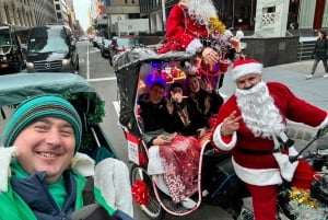 Passeio de Pedicab pelas Luzes de Natal e Luzes da Cidade