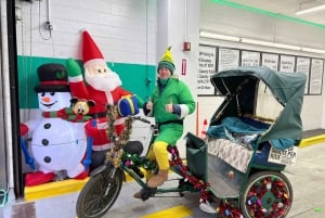 Passeio de Pedicab pelas Luzes de Natal e Luzes da Cidade