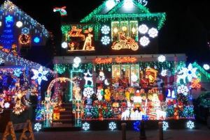 NYC : Visite des lumières de Noël et de Dyker Heights