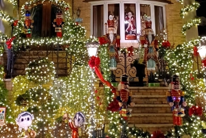 Jul i New York-stil: Dyker Heights, South Street Sea Port, skib